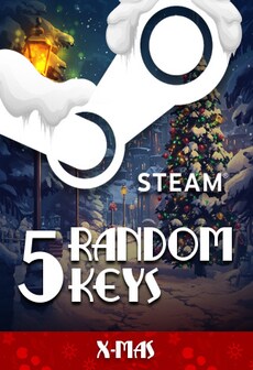 Random X-MAS 5 Keys (PC) - Steam Key - GLOBAL  [Email/Instant Delivery]