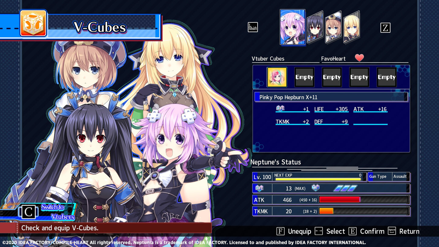 Neptunia Virtual Stars - Pinky Pop Hepburn Pack (PC) - Steam Key - GLOBAL  [Email/Instant Delivery]