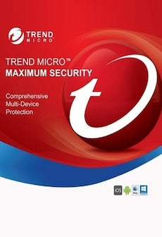 Trend Micro Maximum Security 1 Device 3 Years - Trend Micro Key - GLOBAL  [Email/Instant Delivery]