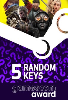 GAMESCOM Awards Random 5 Keys (PC) - Steam Key - GLOBAL  [Email/Instant Delivery]