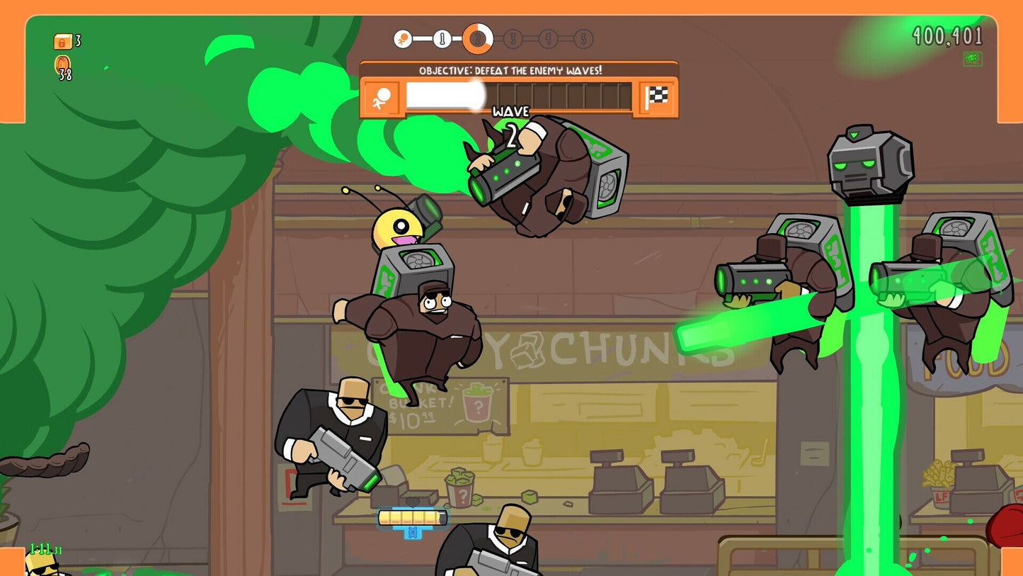 Alien Hominid Invasion (PC) - Steam Gift - GLOBAL   - The Behemoth [Email/Instant Delivery]