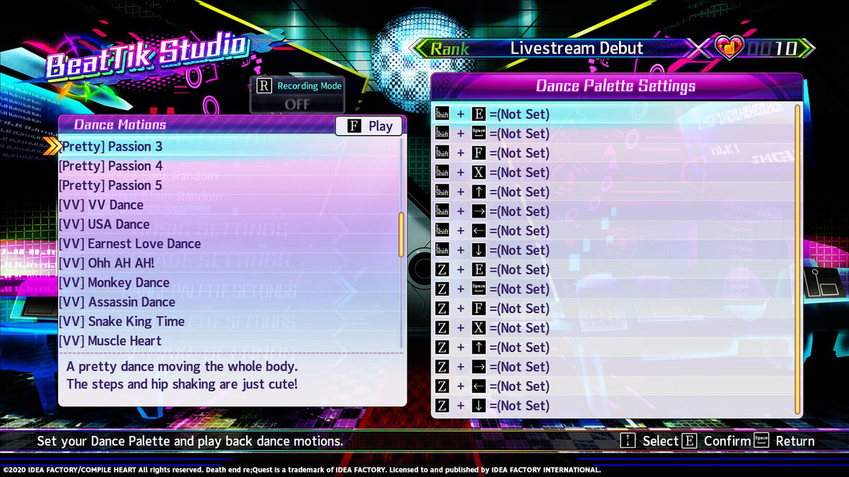 Neptunia Virtual Stars - Unlock All BeatTik Dances (PC) - Steam Key - GLOBAL  [Email/Instant Delivery]