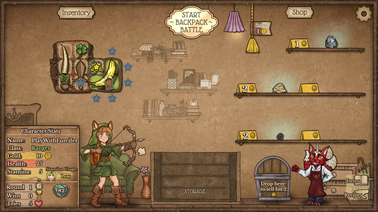 Backpack Battles (PC) - Steam Gift - GLOBAL   - PlayWithFurcifer [Email/Instant Delivery]