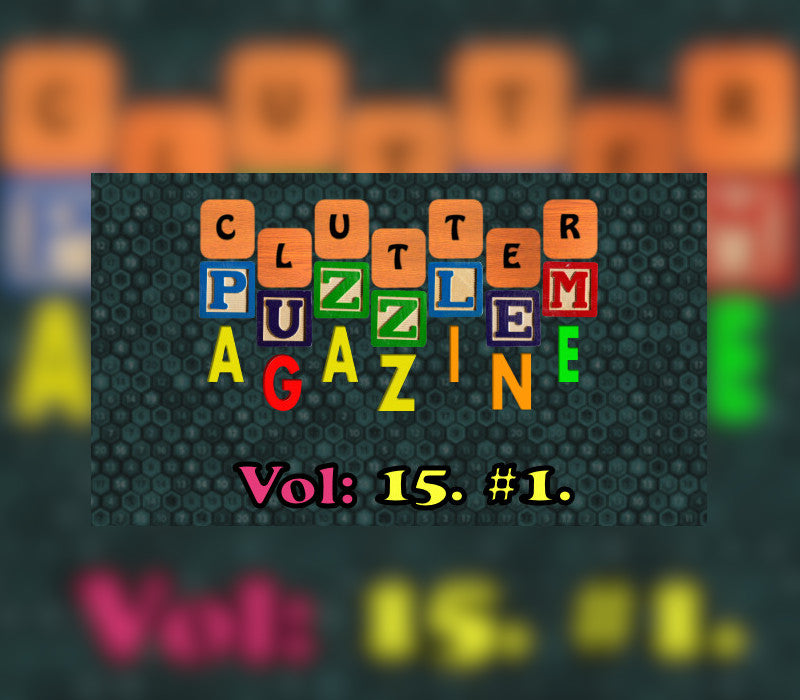 Clutter Puzzle Magazine Vol. 15 No. 1 Collector's Edition Steam CD Key  REGION FREE Grey Alien Games - [Email/Instant Delivery]