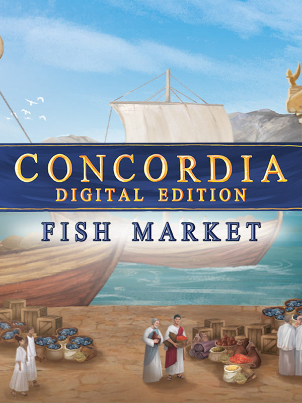 Concordia: Digital Edition - Fish Market DLC PC Steam CD Key  REGION FREE Acram Digital - [Email/Instant Delivery]