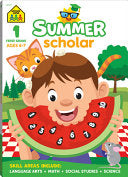 School Zone First Grade Summer Scholar Workbook - School Zone - School Zone