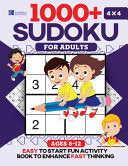Kunlektra Brain Teaser 1000+ 4 x 4 Sudoku Puzzle Book for Kids - Kunlektra T Brain Teaser - Kunlektra Publishing