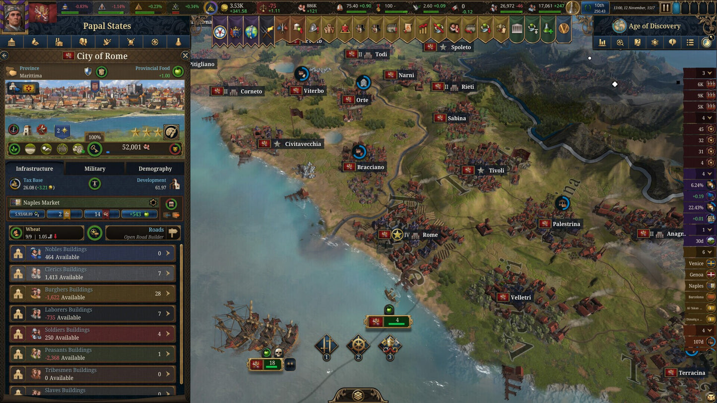 Europa Universalis V (PC) - Steam Gift - GLOBAL   - Paradox Interactive [Email/Instant Delivery]
