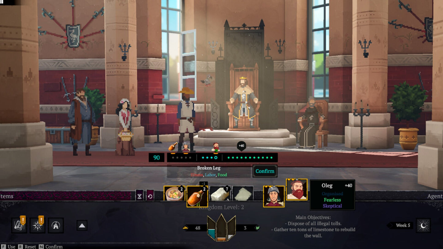 Yes, Your Grace 2: Snowfall (PC) - Steam Gift - GLOBAL   - Brave At Night [Email/Instant Delivery]