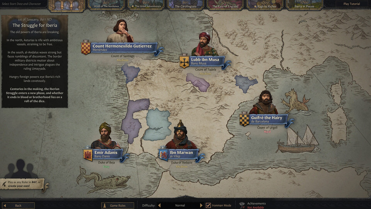 Crusader Kings III: Fate of Iberia (PC) - Steam Key - GLOBAL  [Email/Instant Delivery]