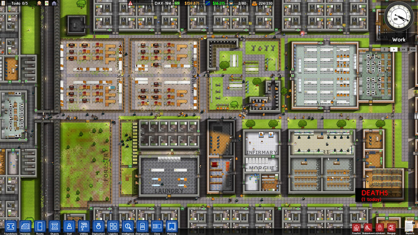Prison Architect - Total Lockdown (PC) - Steam Key - GLOBAL   - Paradox Interactive [Email/Instant Delivery]