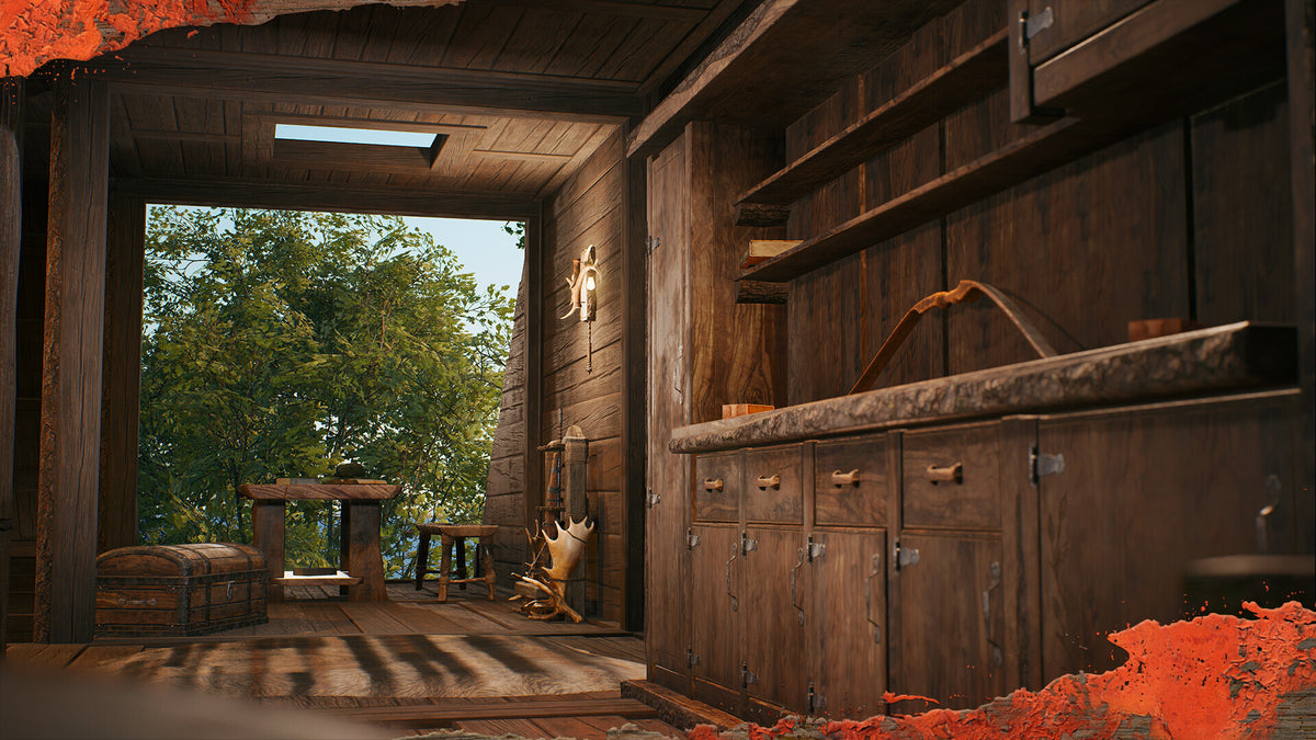 SCUM Woodland Furniture Pack (PC) - Steam Key - ROW   - Steam [Email/Instant Delivery]
