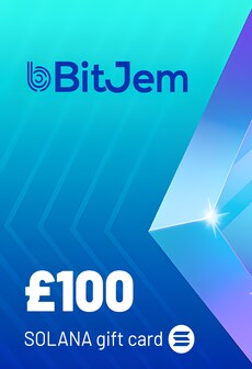BitJem Crypto Gift Card SOL 100 GBP - BitJem Key  [Email/Instant Delivery]