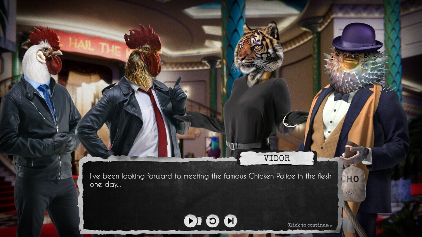 Chicken Police: Into the Hive! (PC) - Steam Key - GLOBAL   - Joystick Ventures [Email/Instant Delivery]