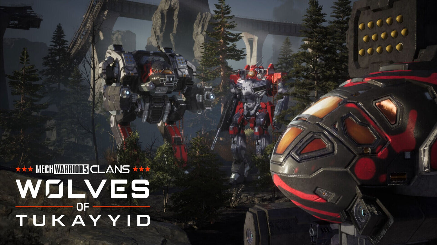 Mechwarrior 5: Clans - Wolves of Tukayyid (PC) - Steam Key - GLOBAL  [Email/Instant Delivery]