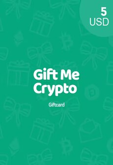 Gift Me Crypto Gift Card 5 USD - giftmecrypto Key - GLOBAL  [Email/Instant Delivery]