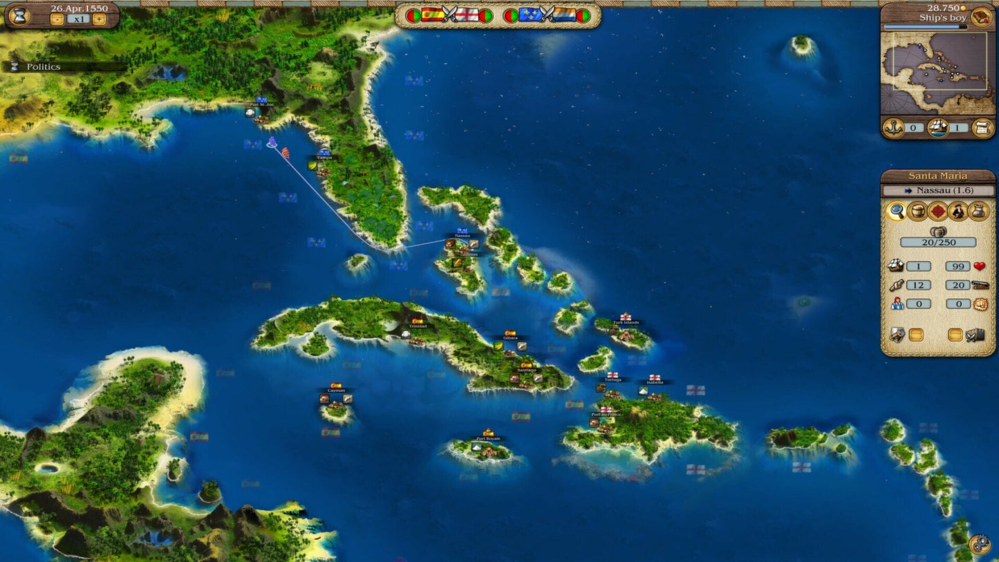 Port Royale 3 Gold and Patrician IV Gold - Double Pack (PC) - Steam Key - GLOBAL   - Kalypso Media Digital [Email/Instant Delivery]