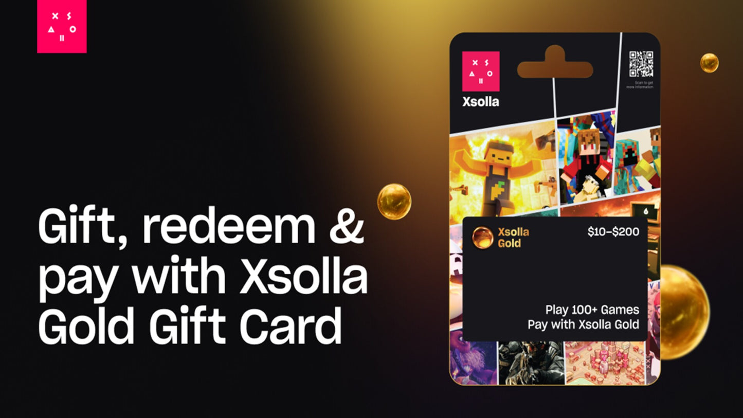 Xsolla Gold Gift Card 50 USD  - Xsolla Key  - UNITED STATES  [Email/Instant Delivery]