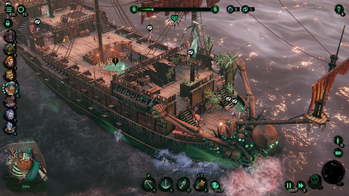 Shadow Gambit: The Cursed Crew (PC) - Steam Key - GLOBAL   - Mimimi Games [Email/Instant Delivery]