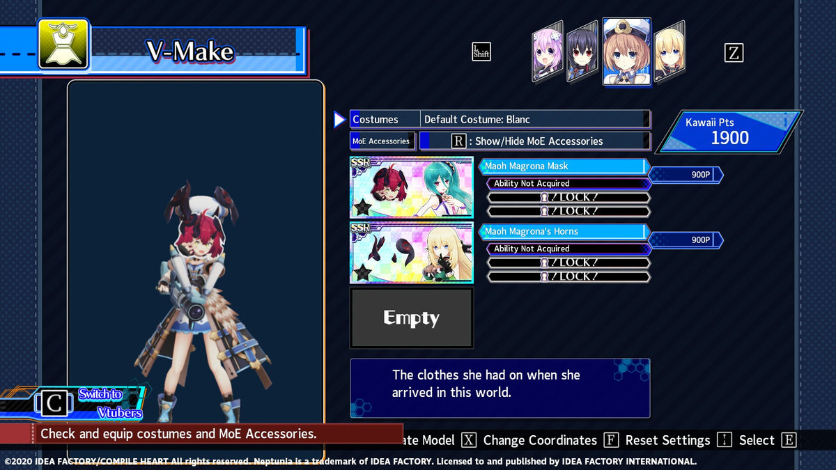 Neptunia Virtual Stars - Maoh Magrona Pack (PC) - Steam Key - GLOBAL  [Email/Instant Delivery]