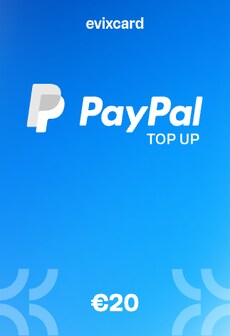 EvixCard PayPal Gift Card 20 EUR - By EvixCard Key - GLOBAL  [Email/Instant Delivery]