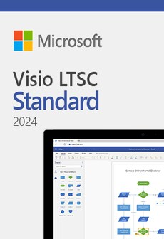 Microsoft Visio 2024 | LTSC Standard (PC) - Microsoft Key - GLOBAL  [Email/Instant Delivery]