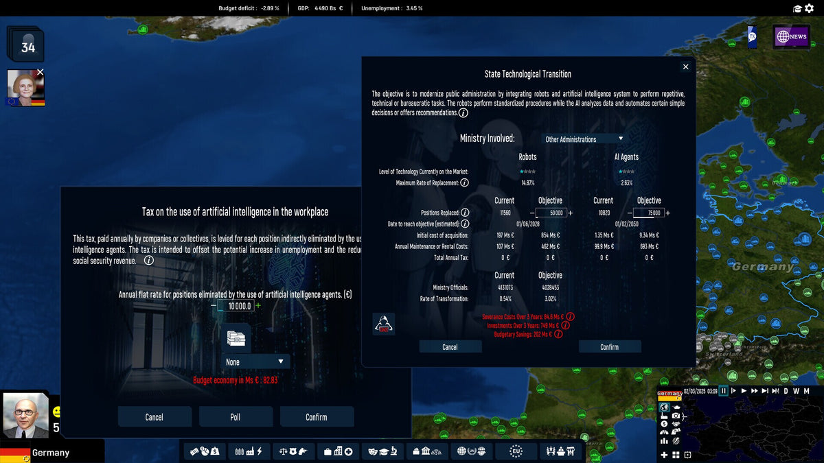 Geo-Political Simulator 2026 Edition (PC) - Steam Key - GLOBAL   - Eversim [Email/Instant Delivery]