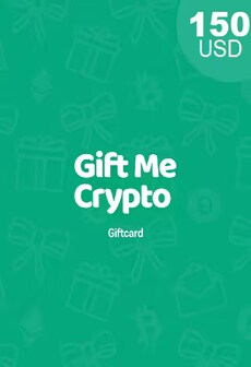 Gift Me Crypto Gift Card 150 USD - giftmecrypto Key - GLOBAL  [Email/Instant Delivery]