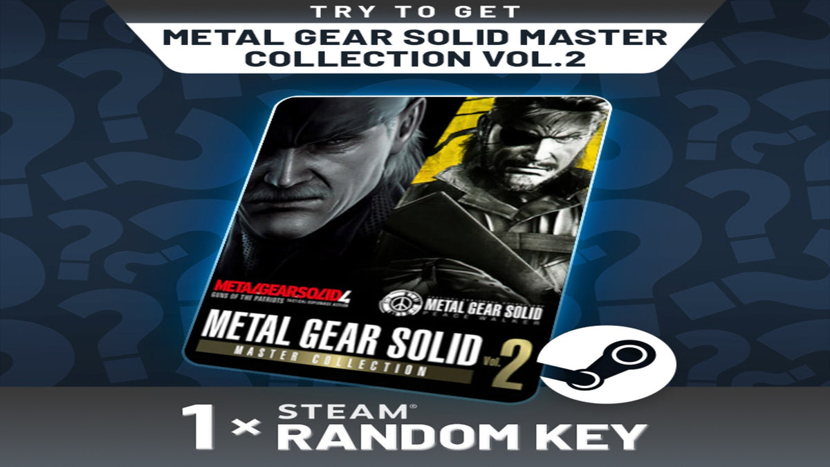 Try To Get METAL GEAR SOLID MASTER COLLECTION Vol.2 - Random 1 Key (PC) - Steam Key - GLOBAL  [Email/Instant Delivery]