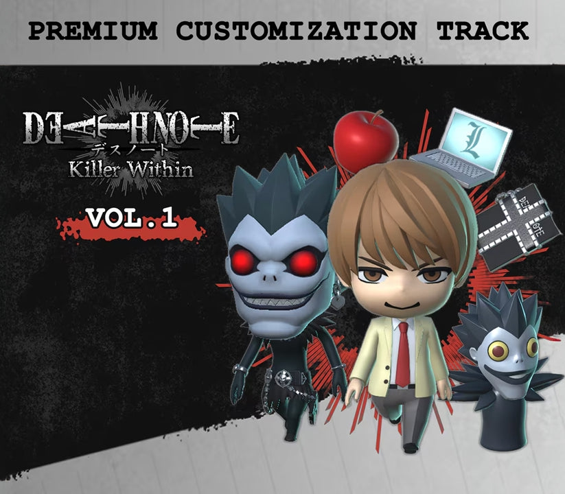 DEATH NOTE Killer Within - Premium Customization Track Vol. 1 DLC PC Steam CD Key  REST OF THE WORLD Bandai Namco Entertainment Inc. - [Email/Instant Delivery]