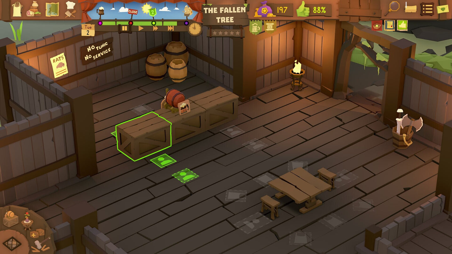 Tavern Keeper (PC) - Steam Gift - NORTH AMERICA   - Greenheart Games [Email/Instant Delivery]