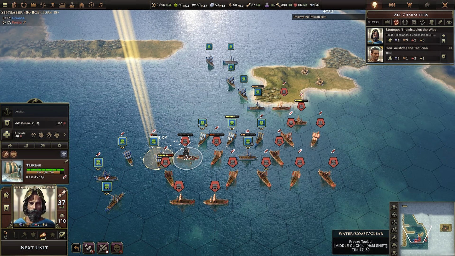 Old World - Heroes of the Aegean (PC) - Steam Key - GLOBAL   - Hooded Horse [Email/Instant Delivery]