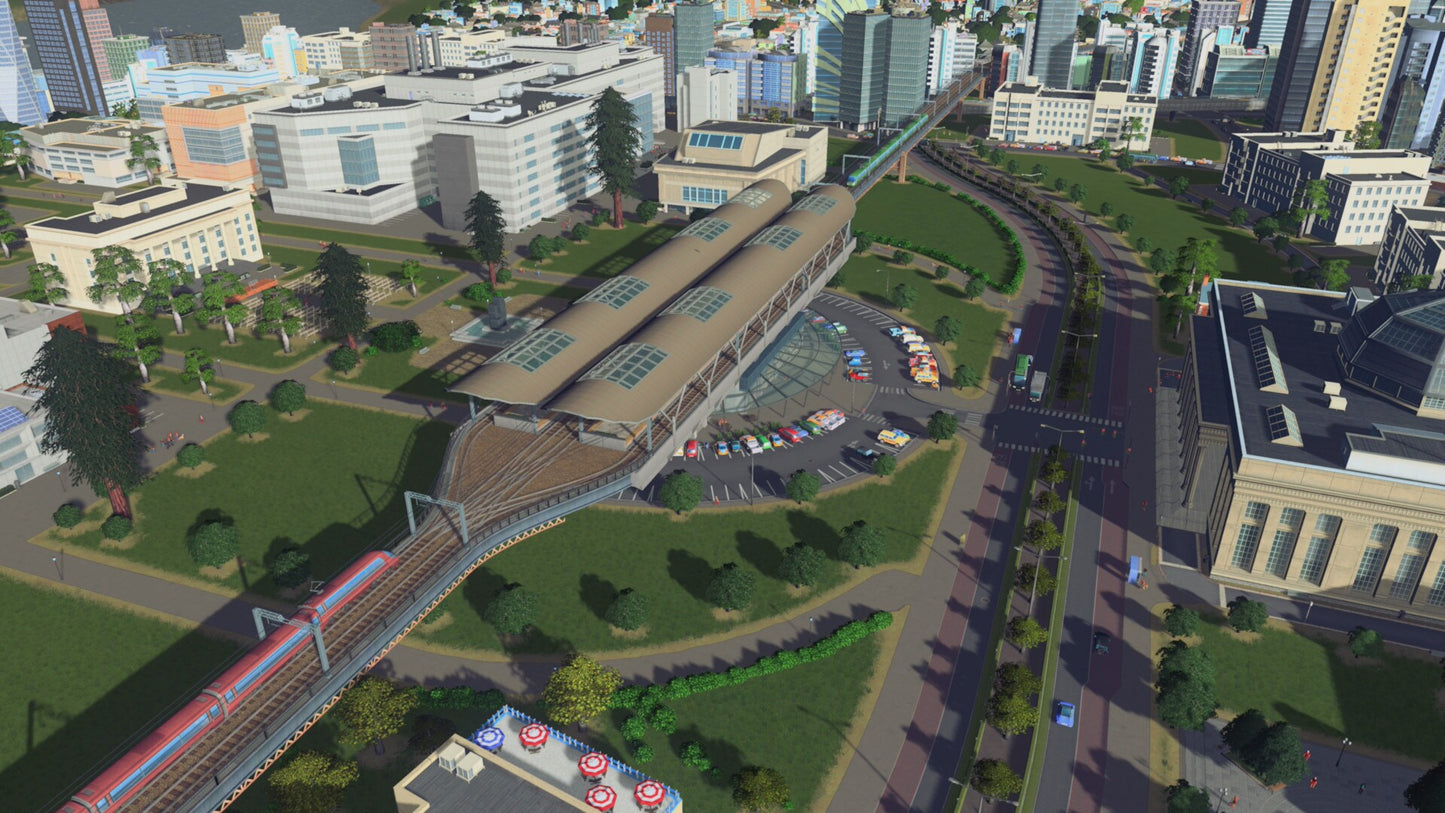 Cities: Skylines - Content Creator Pack: Train Stations (PC) - Steam Key - GLOBAL   - Paradox Interactive [Email/Instant Delivery]