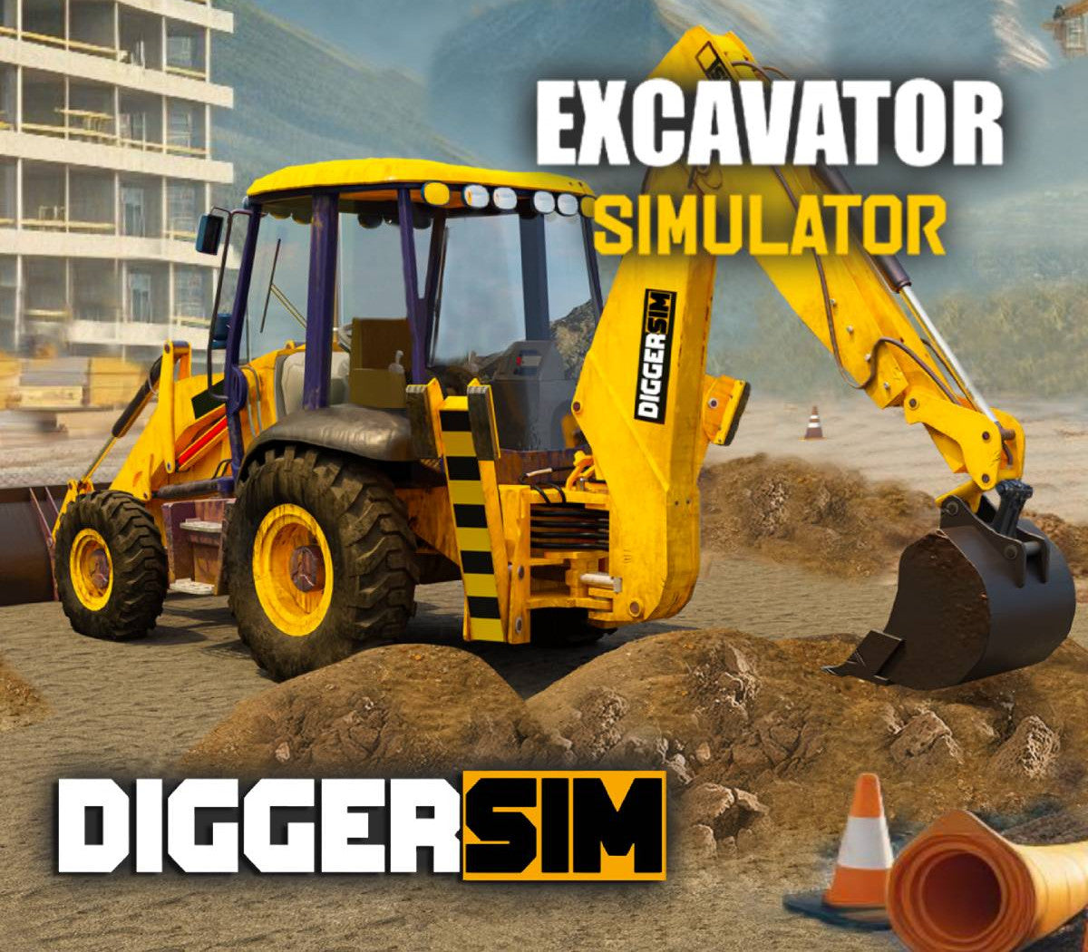 DiggerSim - Excavator Simulator PC Epic Games Account  REGION FREE Dreamsoft Innovations - [Email/Instant Delivery]