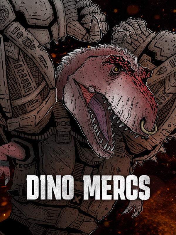 DINO MERCS Steam CD Key  REGION FREE Bonus Stage Publishing - [Email/Instant Delivery]