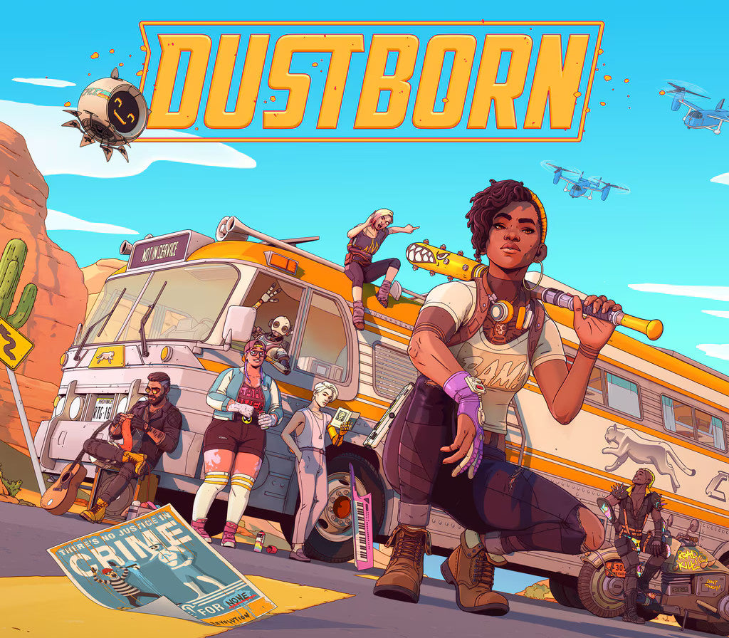 Dustborn PC Steam CD Key  REGION FREE Quantic Dream SA - [Email/Instant Delivery]