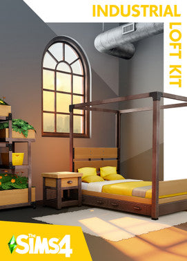 The Sims 4 Industrial Loft Kit Origin Global   - Origin [Email/Instant Delivery]
