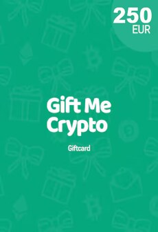 Gift Me Crypto Gift Card 250 EUR - giftmecrypto Key - GLOBAL  [Email/Instant Delivery]