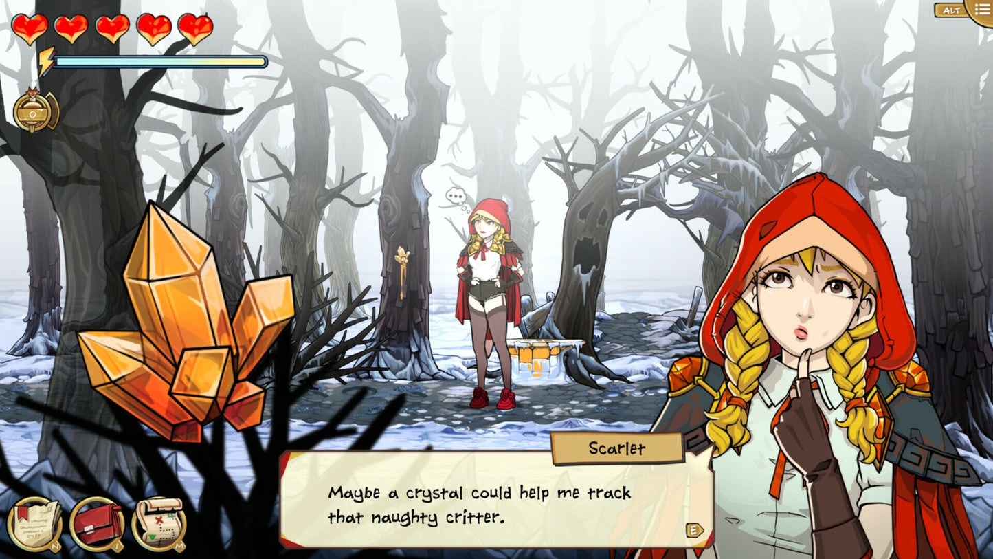 Scarlet Hood and the Wicked Wood (PC) - Steam Key - GLOBAL   - Headup [Email/Instant Delivery]