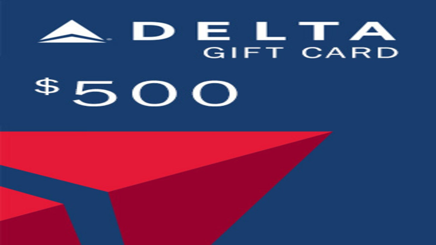 Delta Air Lines Gift Card 400 USD - Key - UNITED STATES DeltaAirLines - [Email/Instant Delivery]