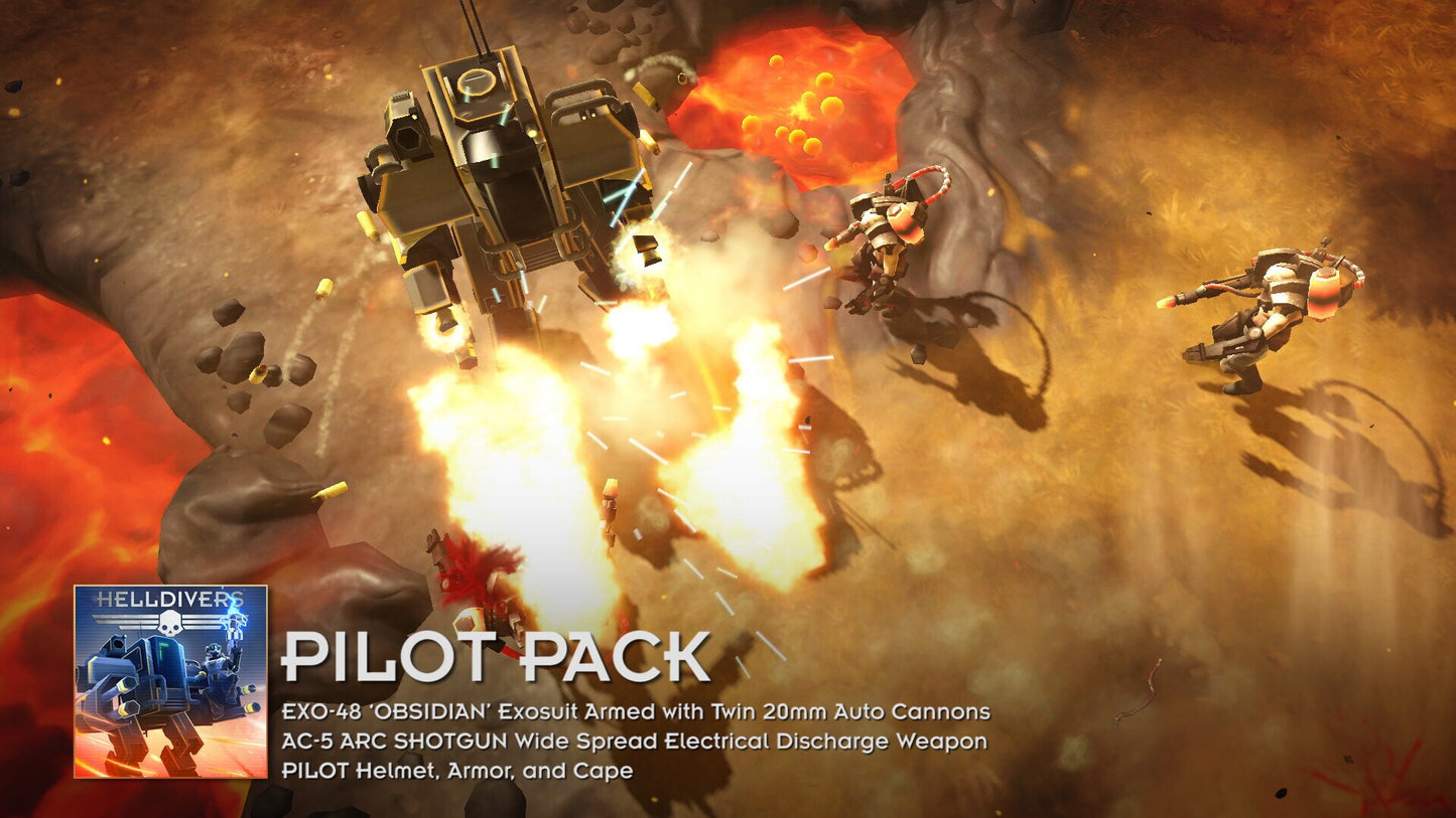 HELLDIVERS - Pilot Pack (PC) - Steam Key - GLOBAL   - PlayStation Mobile Inc. [Email/Instant Delivery]