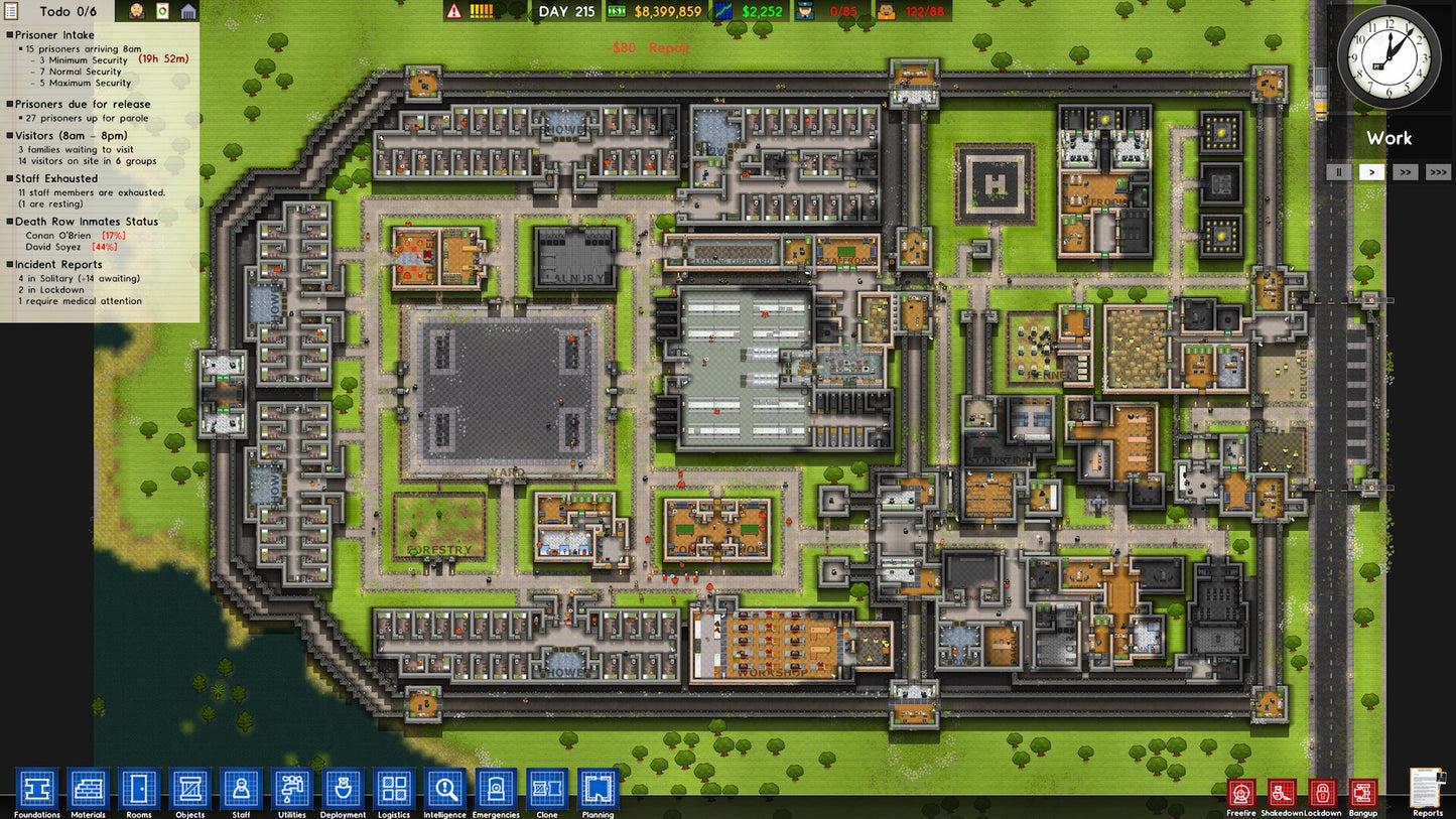 Prison Architect - Total Lockdown (PC) - Steam Key - GLOBAL   - Paradox Interactive [Email/Instant Delivery]