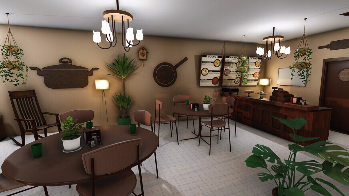 House Flipper: Dine Out (PC) - Steam Key - GLOBAL   - Frozen District [Email/Instant Delivery]