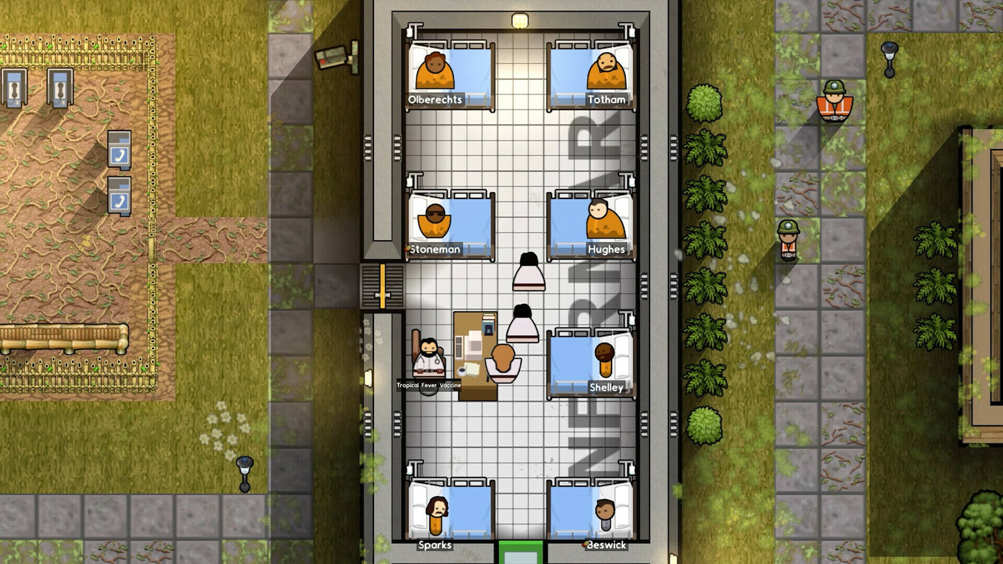 Prison Architect: Jungle Pack (PC) - Steam Key - GLOBAL   - Paradox Interactive [Email/Instant Delivery]