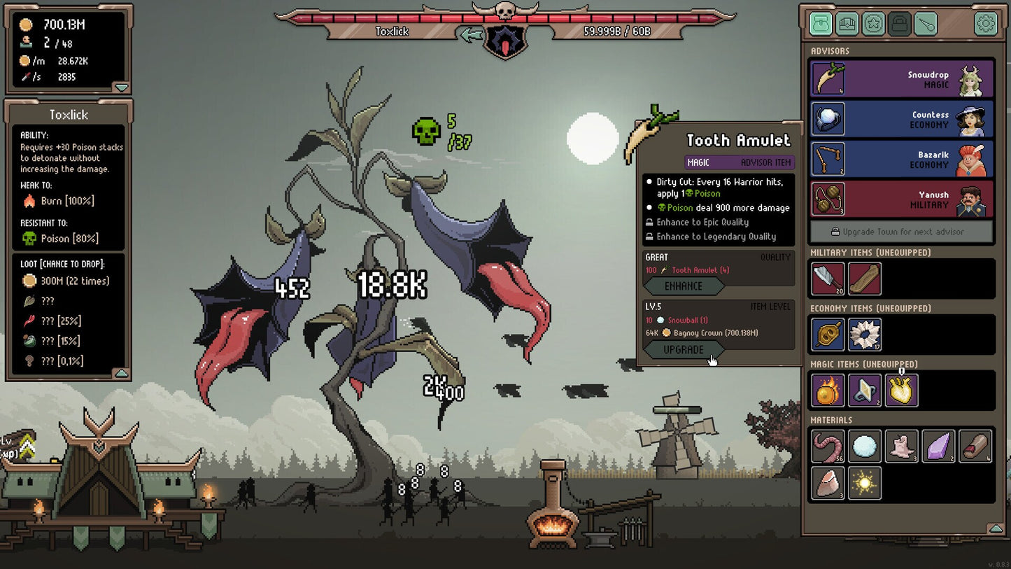 Idle Boss Rush (PC) - Steam Gift - GLOBAL  [Email/Instant Delivery]