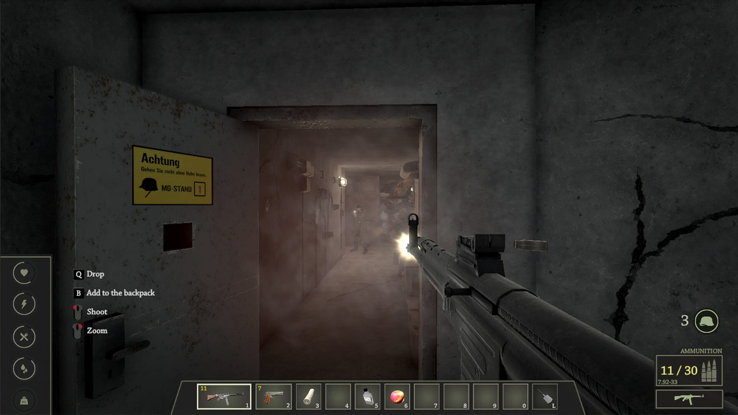 WW2: Bunker Simulator (PC) - Steam Gift - NORTH AMERICA   - Gaming Factory [Email/Instant Delivery]