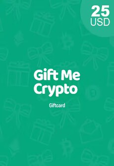 Gift Me Crypto Gift Card 25 USD - giftmecrypto Key - GLOBAL  [Email/Instant Delivery]