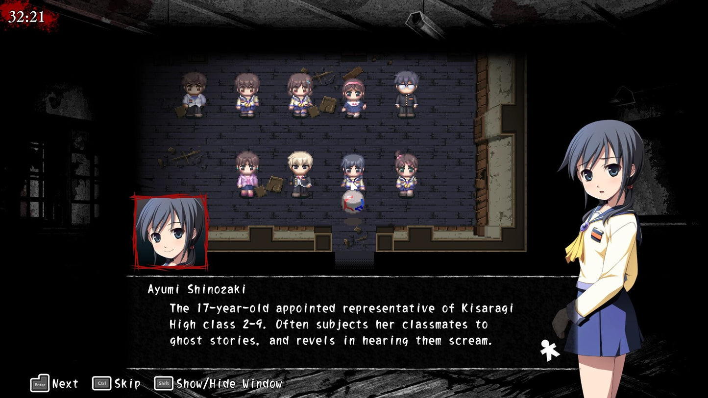 Corpse Party (2021) (PC) - Steam Gift - GLOBAL   - XSEED Games [Email/Instant Delivery]
