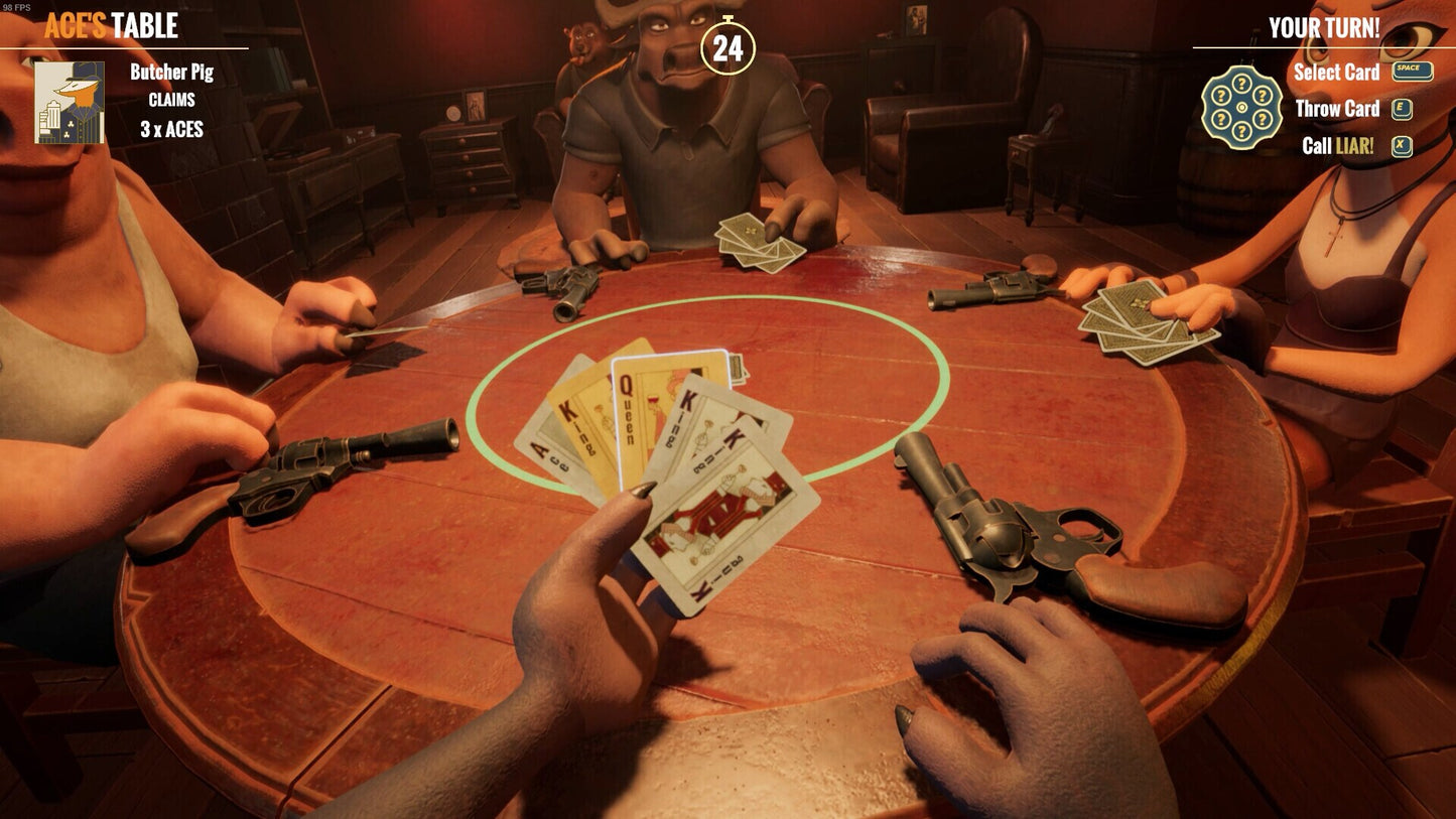 Liar's Bar (PC) - Steam Gift - GLOBAL  [Email/Instant Delivery]