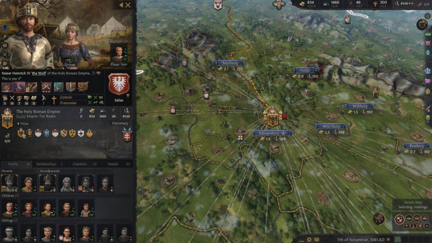Crusader Kings III: Roads to Power (PC) - Steam Key - NORTH AMERICA  [Email/Instant Delivery]